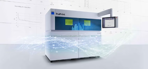 TruPrint 2000의 용융 풀 모니터링 표시창